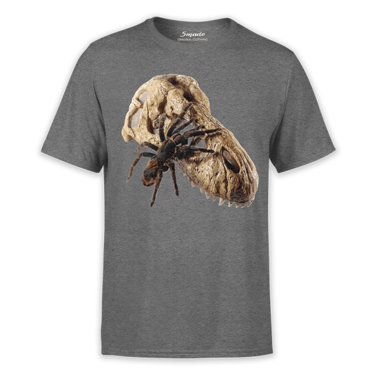 Koszulka dziecięca pająk ptasznik i czaszka